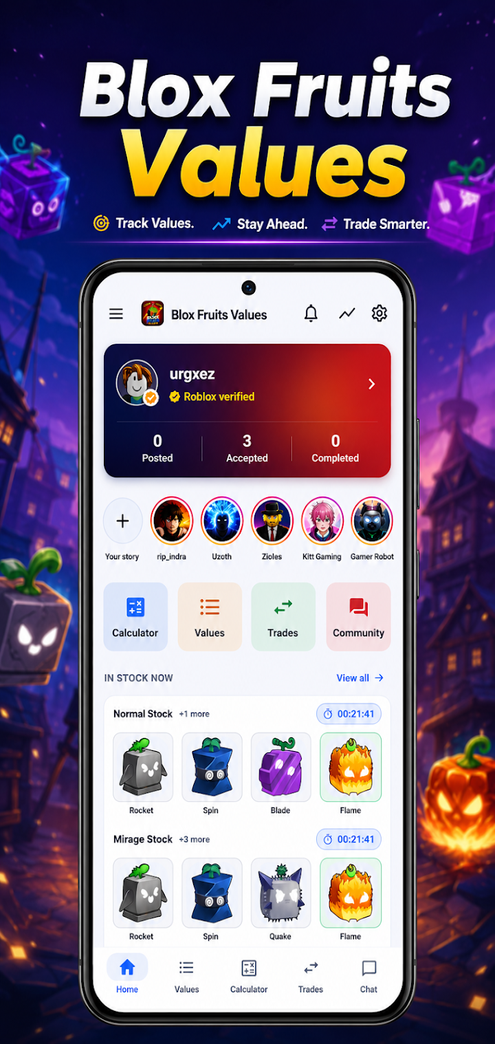 Blox Fruits Values screenshot