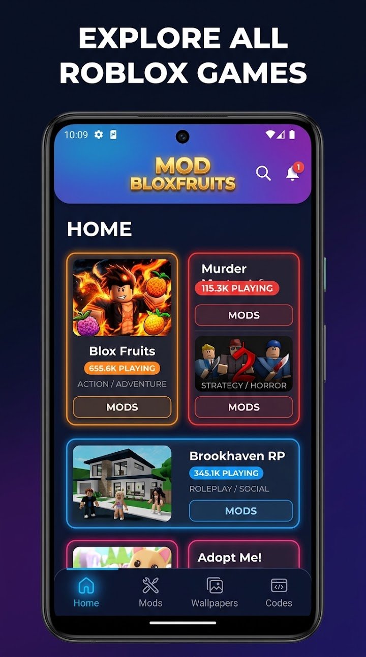 Blox Fruits Mod for Roblox: Android App Guide screenshot