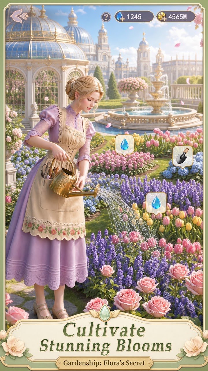 Gardenship: Flora's Secret screenshot