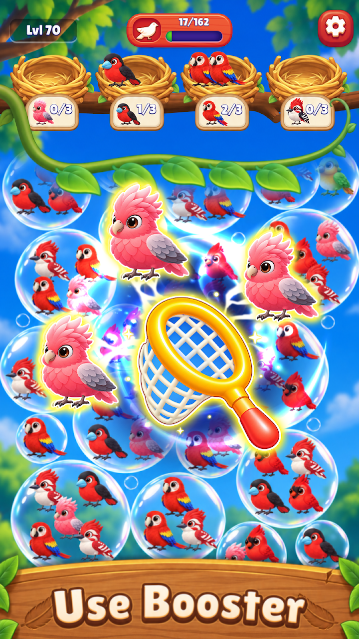 Bubble Bird: Color Match screenshot