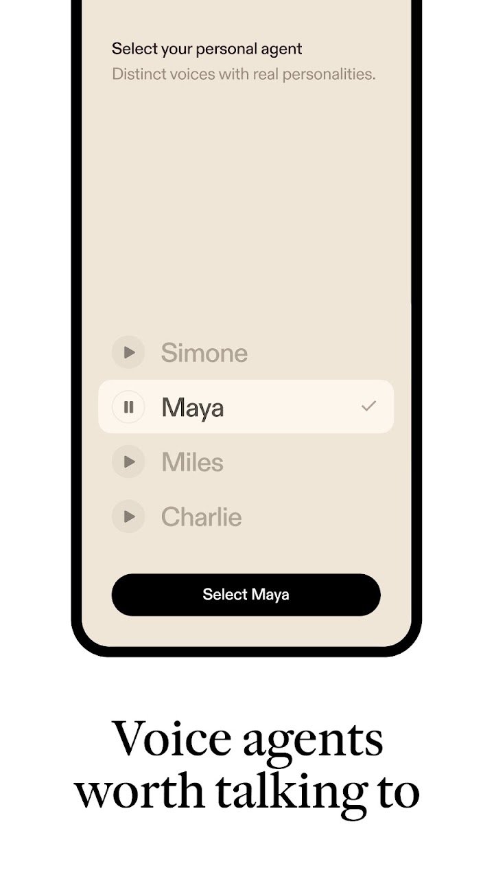 Sesame: Personal Agents screenshot