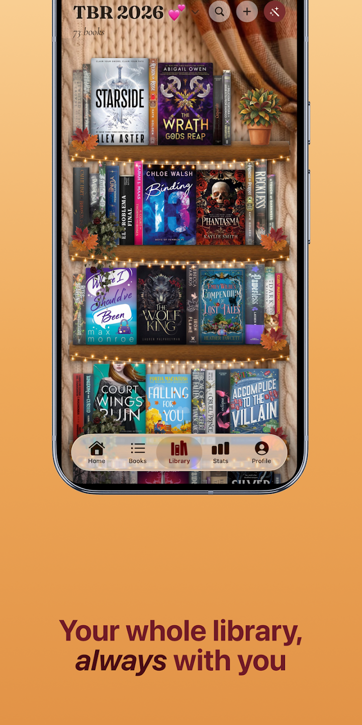 SlowRead: Book Tracker & TBR screenshot