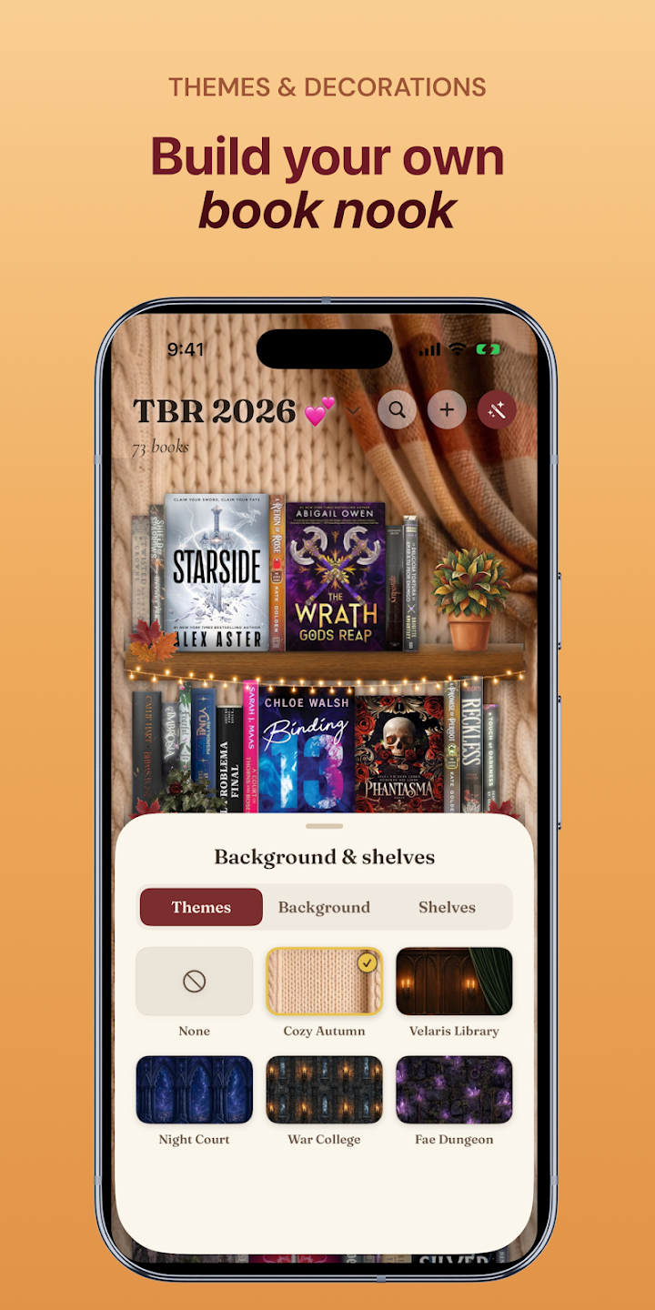 SlowRead: Book Tracker & TBR screenshot