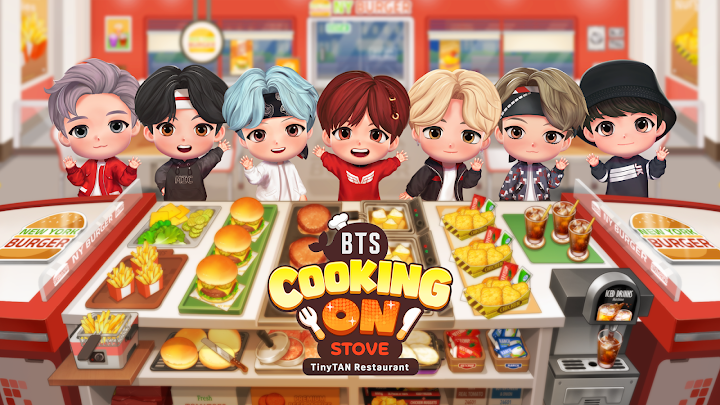 BTS Cooking On STOVE TinyTAN Android Guide and Requirements screenshot