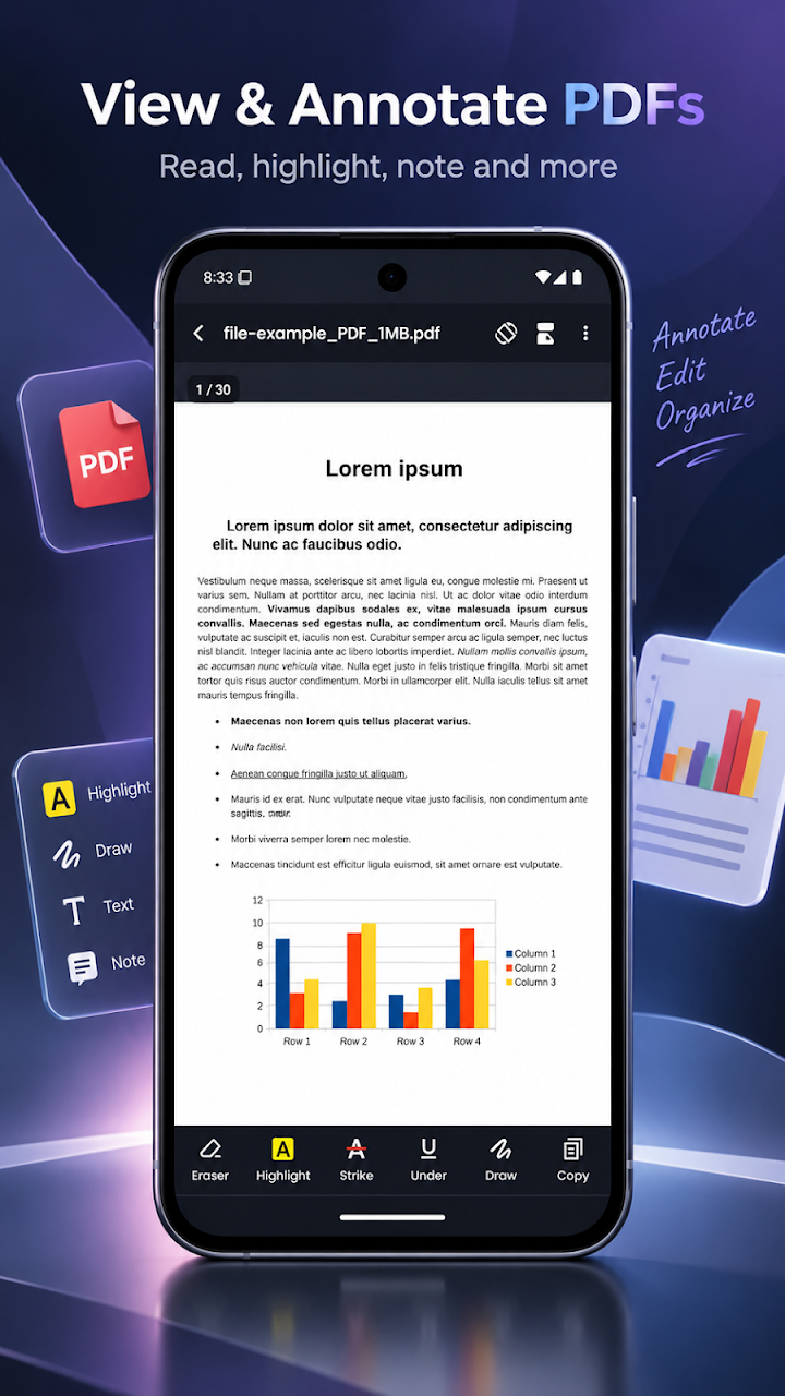 PDoc: PDF Reader screenshot