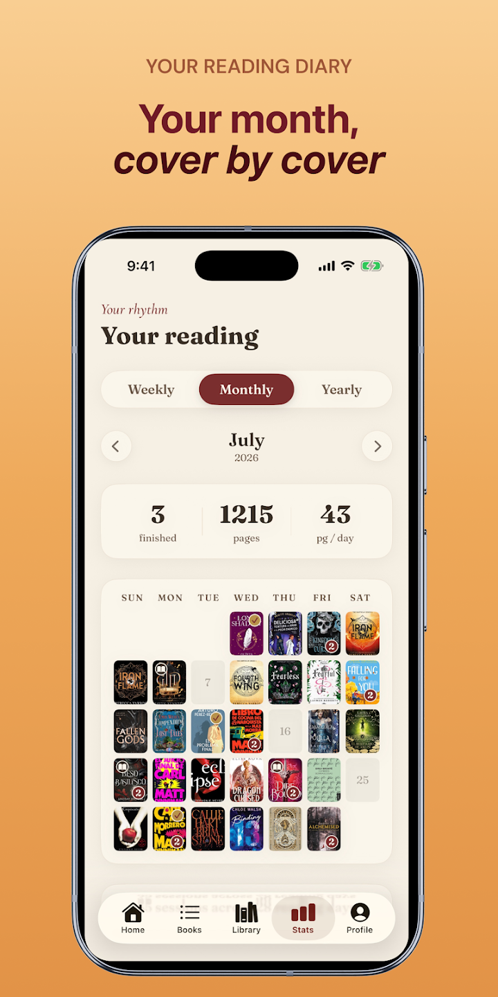 SlowRead: Book Tracker & TBR screenshot