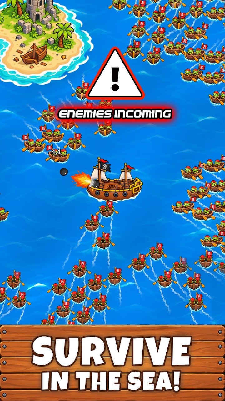 Pirate Survivor screenshot